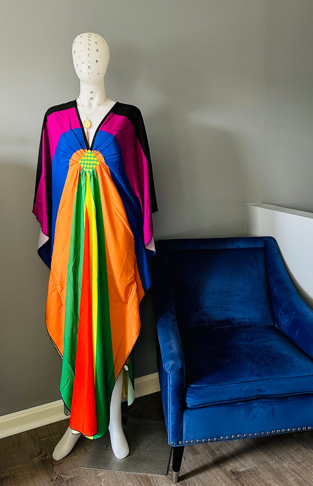 Color Block Kaftan