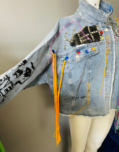 Load image into Gallery viewer, Denim Art Jacket
