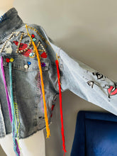 Load image into Gallery viewer, Denim Art Jacket
