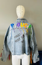 Load image into Gallery viewer, Denim Art Jacket
