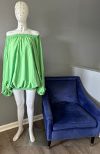 Load image into Gallery viewer, Green Bubble Dress/Top
