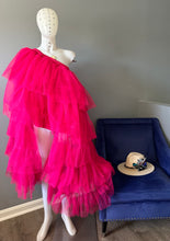 Load image into Gallery viewer, Pink Tulle Maxi Skirt
